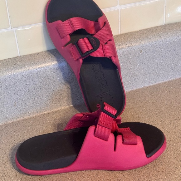 Chaco sandals Slide "Pink" Little girl size 1 - Picture 9 of 9